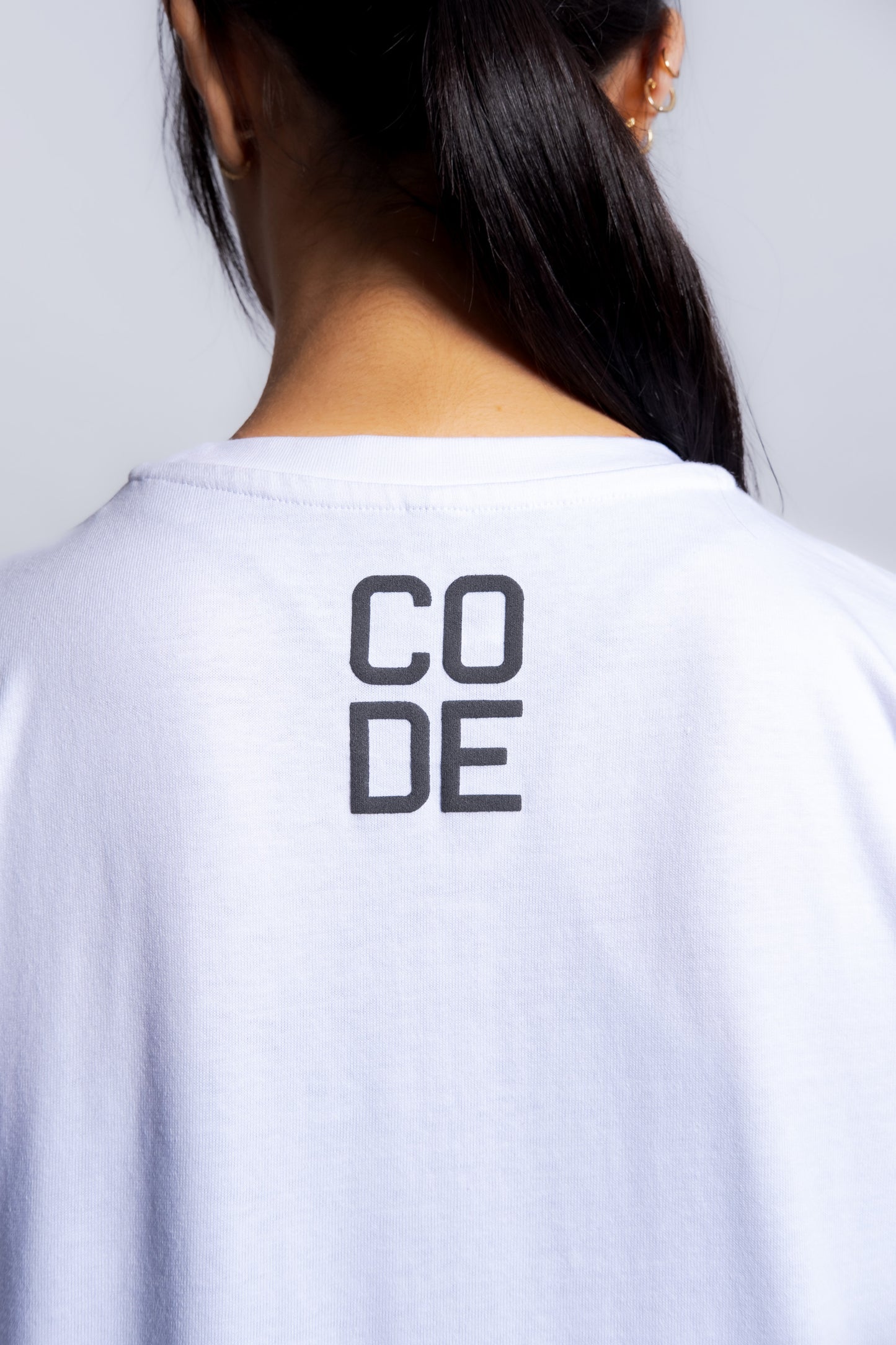 CODE 3D OVERSIZE blanc